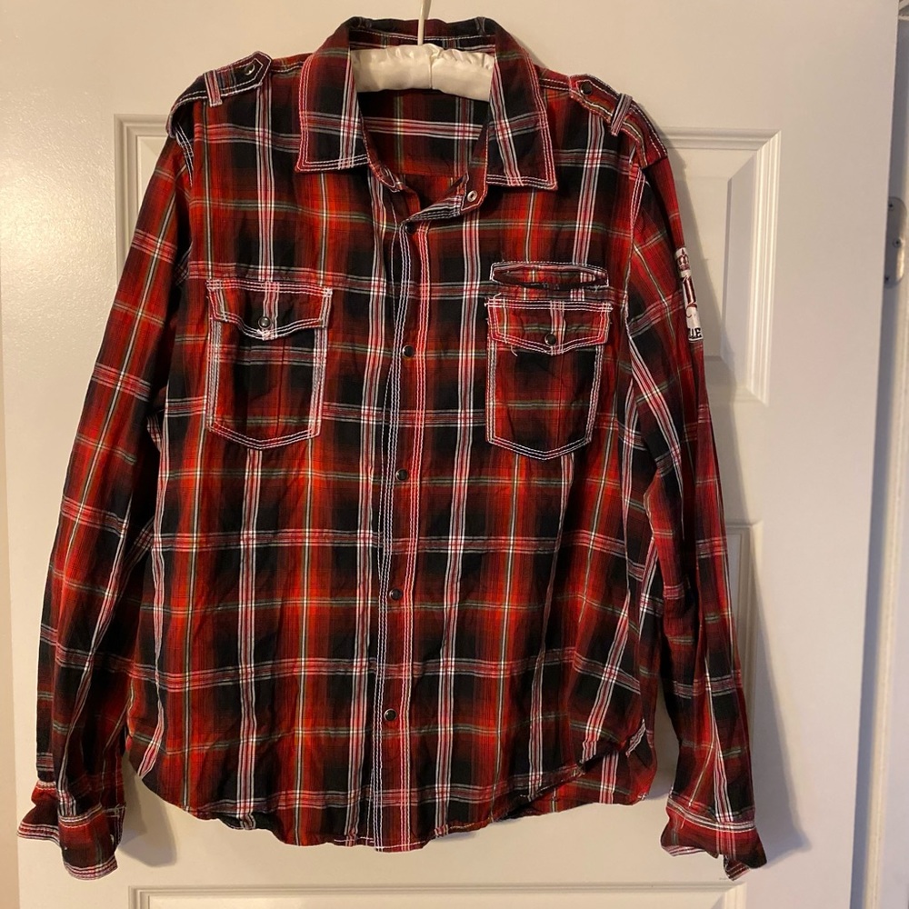 Youth Western shirt XL